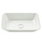 Anzzi Innovio Rectangle Glass Vessel Bathroom Sink with White Finish LS-AZ910 - alternate 1